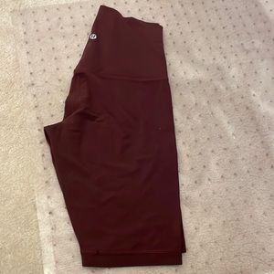 Lululemon align 8” biker shorts. Worn twice